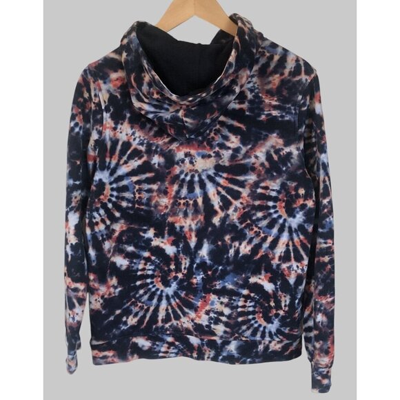 Abercrombie Kids Tie-Dye Hoodie Sweatshirt Kids Size 15/16 Colorful Warm - Picture 2 of 10